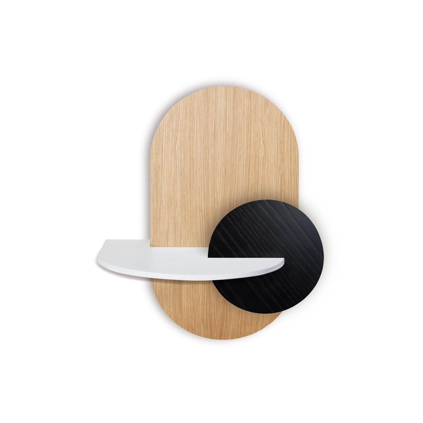 Alba Hängender Nachttisch · Eiche oval