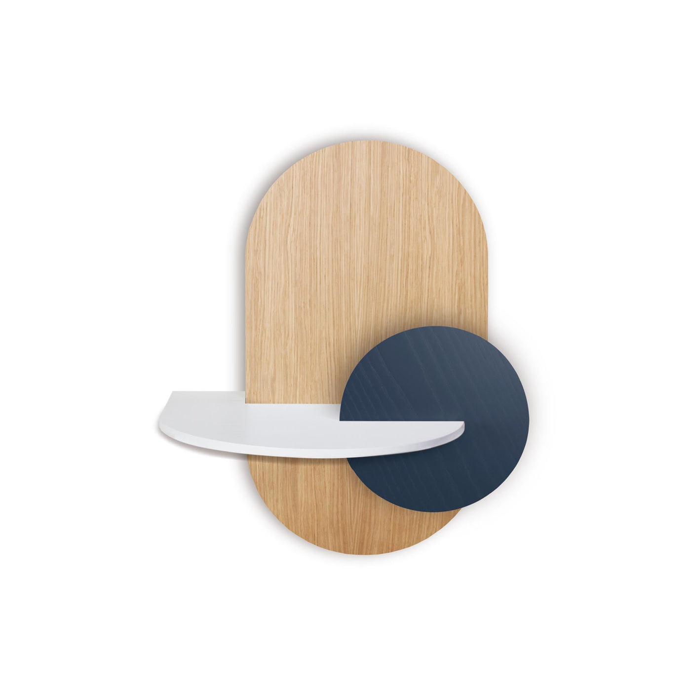 Alba Hängender Nachttisch · Eiche oval