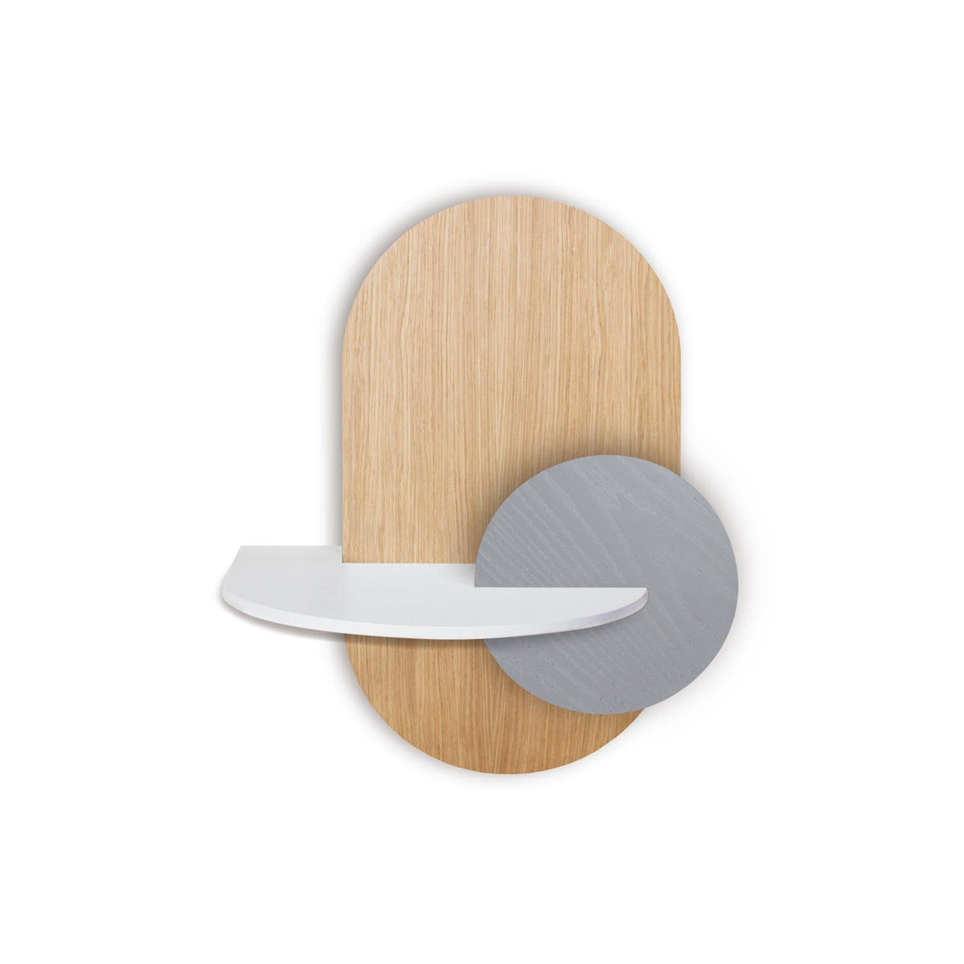 Alba Hängender Nachttisch · Eiche oval