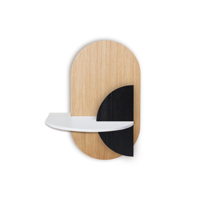 Alba Hängender Nachttisch · Eiche oval