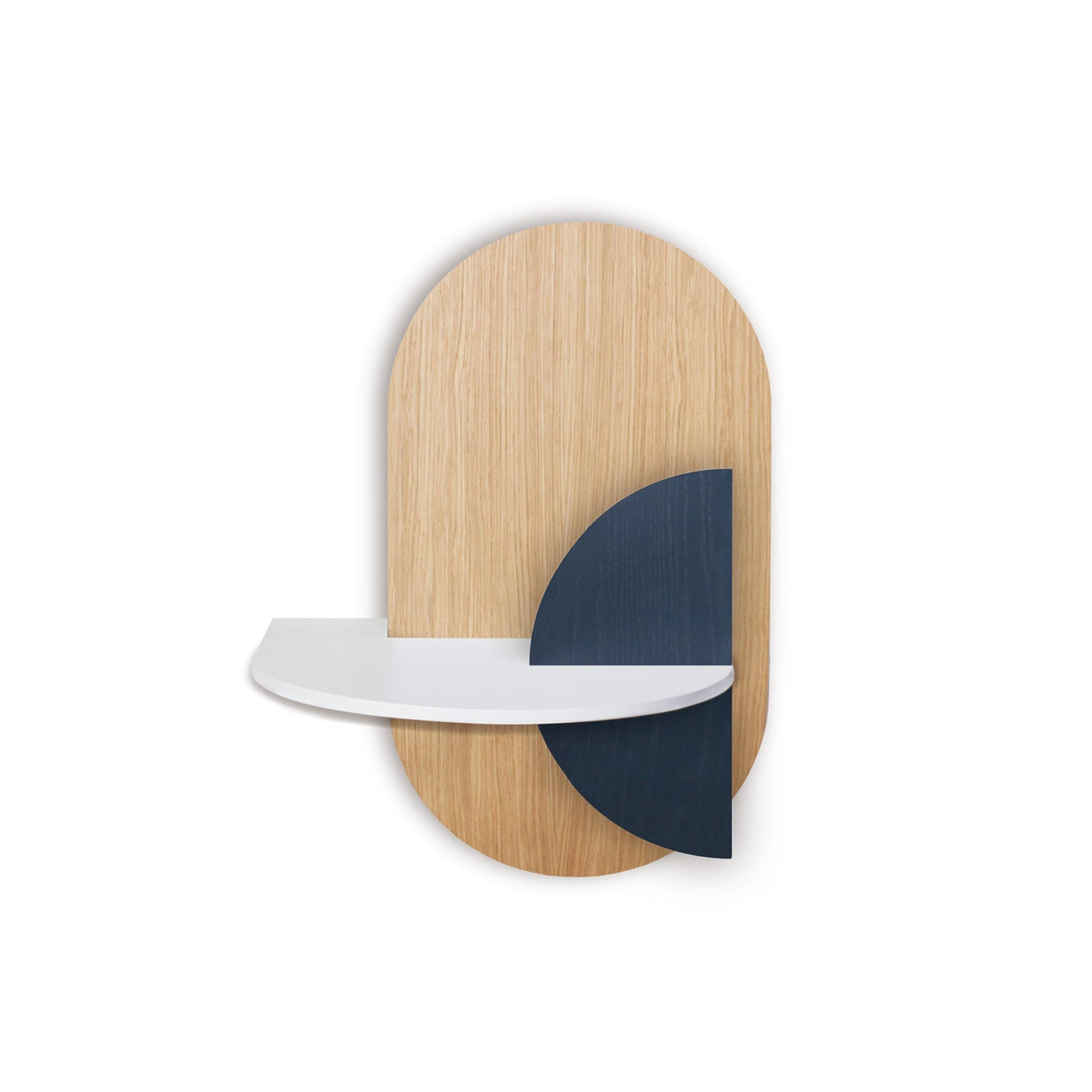 Alba Hängender Nachttisch · Eiche oval