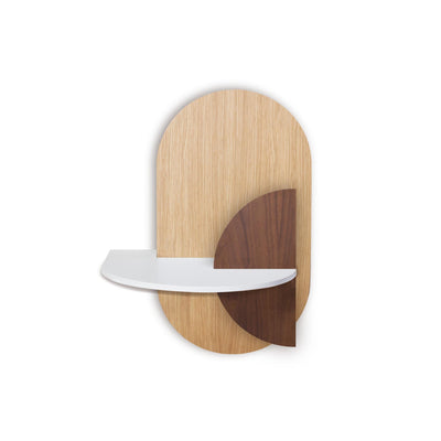 Alba Hängender Nachttisch · Eiche oval