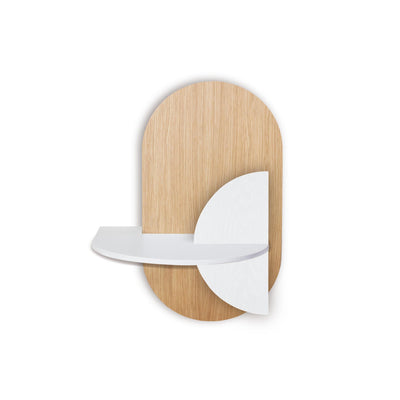 Alba Hängender Nachttisch · Eiche oval