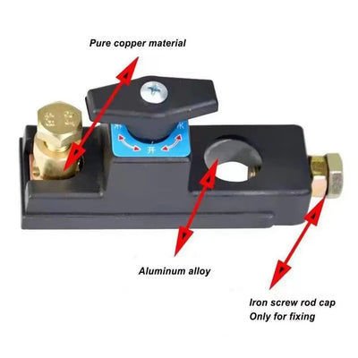 Batterie-Trennschalter - Batterie schützen & Entladung verhindern