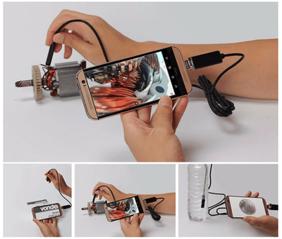 Endoskop-Kamera mit LED für Mobiltelefone