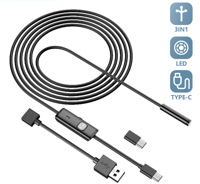 Endoskop-Kamera mit LED für Mobiltelefone