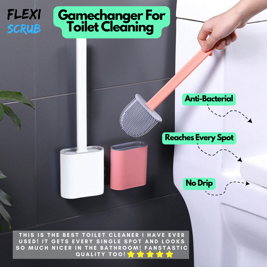 Flexi Scrub – Flexibler Silikon-Toilettenbürste