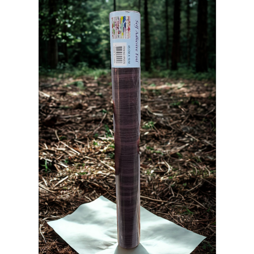 Selbstklebende dekorative Holzstil-Folie – 10 Meter