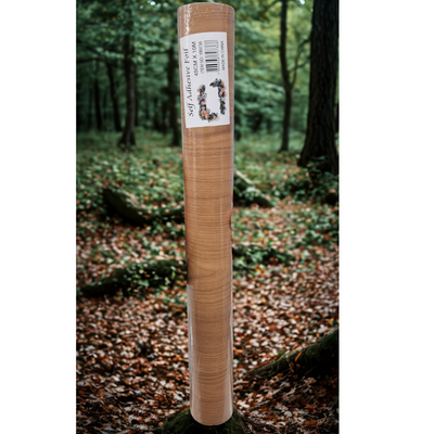 Selbstklebende dekorative Holzstil-Folie – 10 Meter
