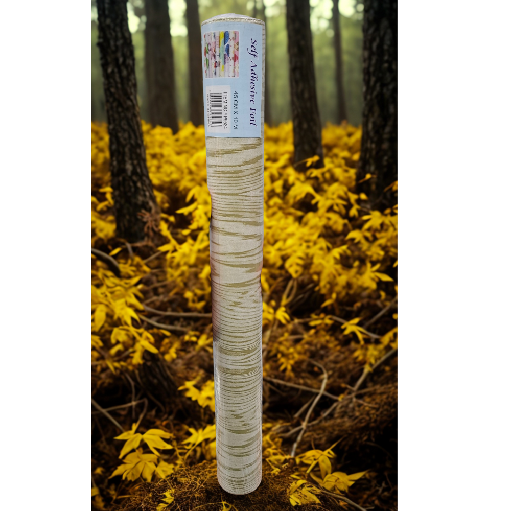 Selbstklebende dekorative Holzstil-Folie – 10 Meter
