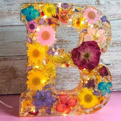 FloraGlow™ | Handgefertigtes Blumen-Nachtlicht für ein traumhaftes Ambiente