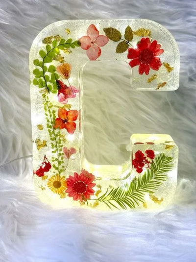 FloraGlow™ | Handgefertigtes Blumen-Nachtlicht für ein traumhaftes Ambiente