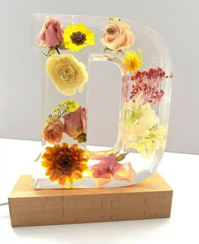 FloraGlow™ | Handgefertigtes Blumen-Nachtlicht für ein traumhaftes Ambiente