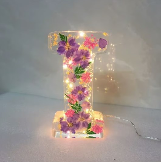 FloraGlow™ | Handgefertigtes Blumen-Nachtlicht für ein traumhaftes Ambiente