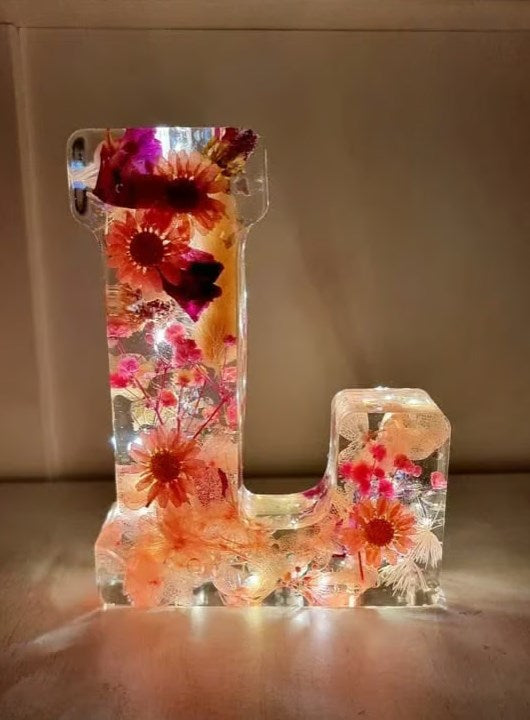 FloraGlow™ | Handgefertigtes Blumen-Nachtlicht für ein traumhaftes Ambiente