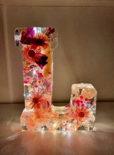 FloraGlow™ | Handgefertigtes Blumen-Nachtlicht für ein traumhaftes Ambiente