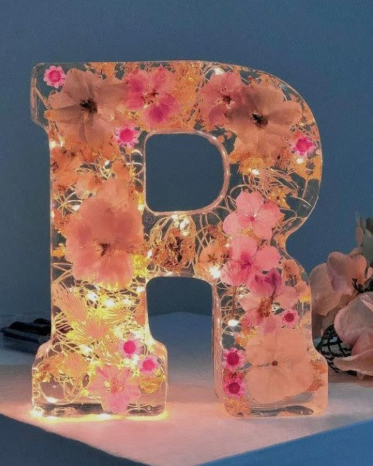 FloraGlow™ | Handgefertigtes Blumen-Nachtlicht für ein traumhaftes Ambiente