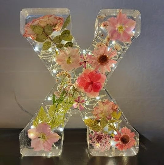 FloraGlow™ | Handgefertigtes Blumen-Nachtlicht für ein traumhaftes Ambiente
