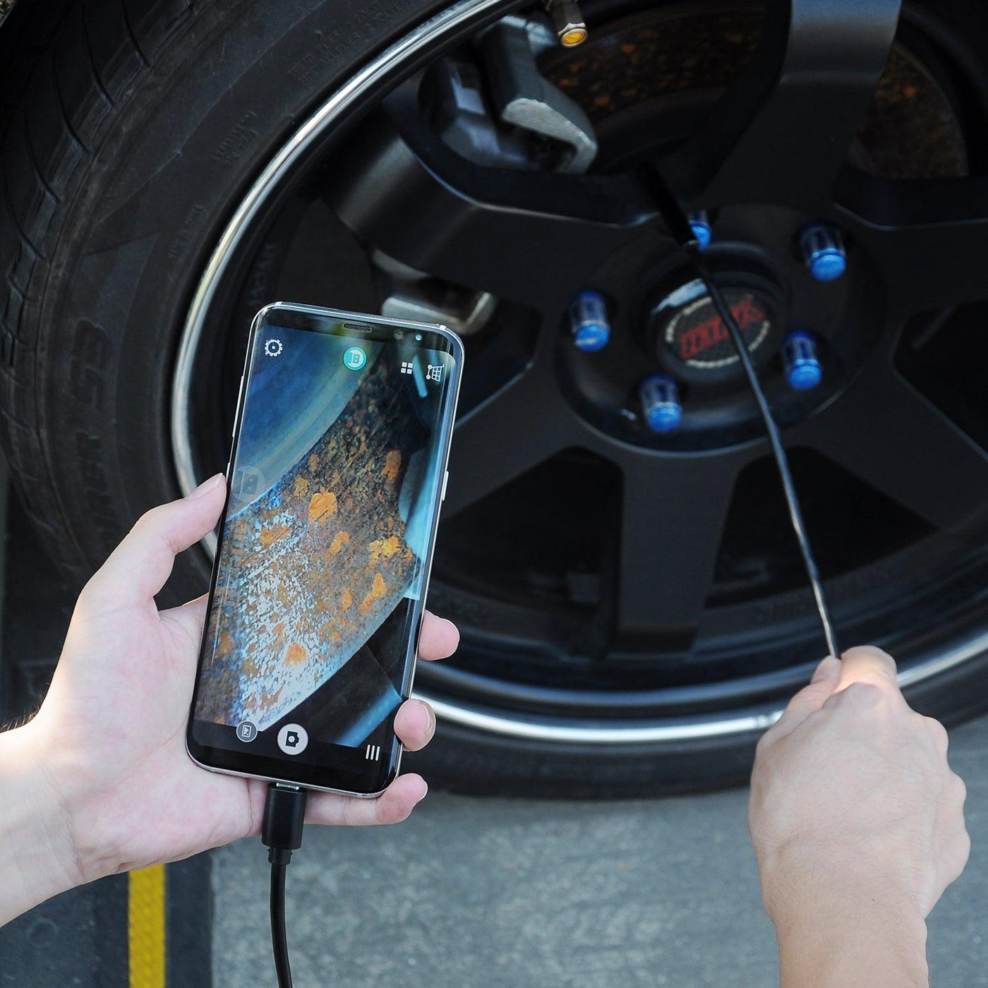 Endoskop-Kamera mit LED für Mobiltelefone