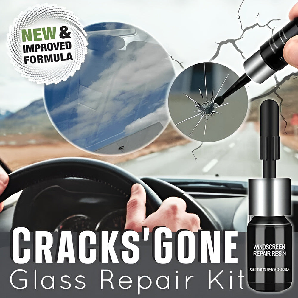 Reparieren Sie Glassprünge in wenigen Minuten