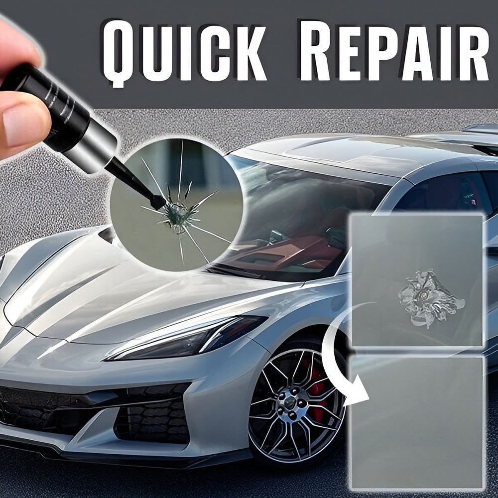 Reparieren Sie Glassprünge in wenigen Minuten