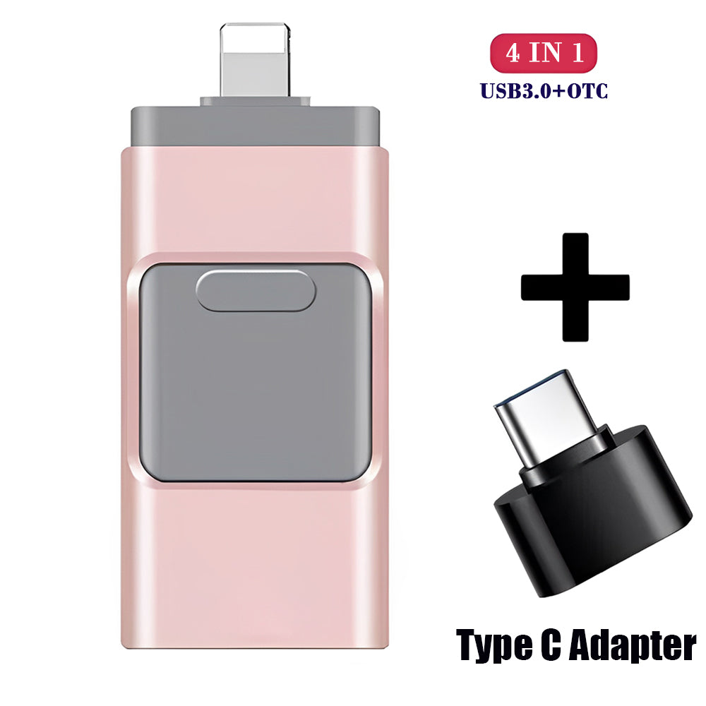4-in-1 Hochgeschwindigkeits-USB-Multi-Drive-Flash-Laufwerk