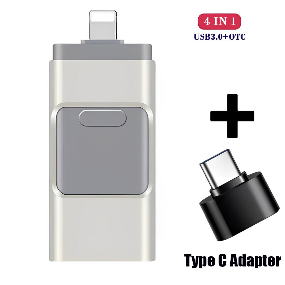 4-in-1 Hochgeschwindigkeits-USB-Multi-Drive-Flash-Laufwerk