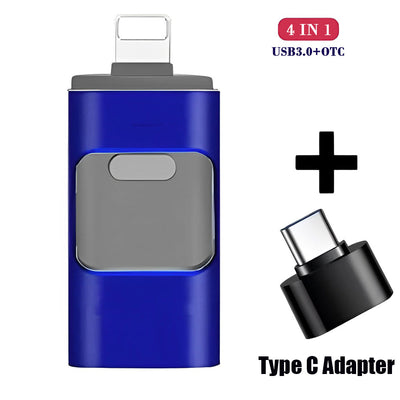 4-in-1 Hochgeschwindigkeits-USB-Multi-Drive-Flash-Laufwerk