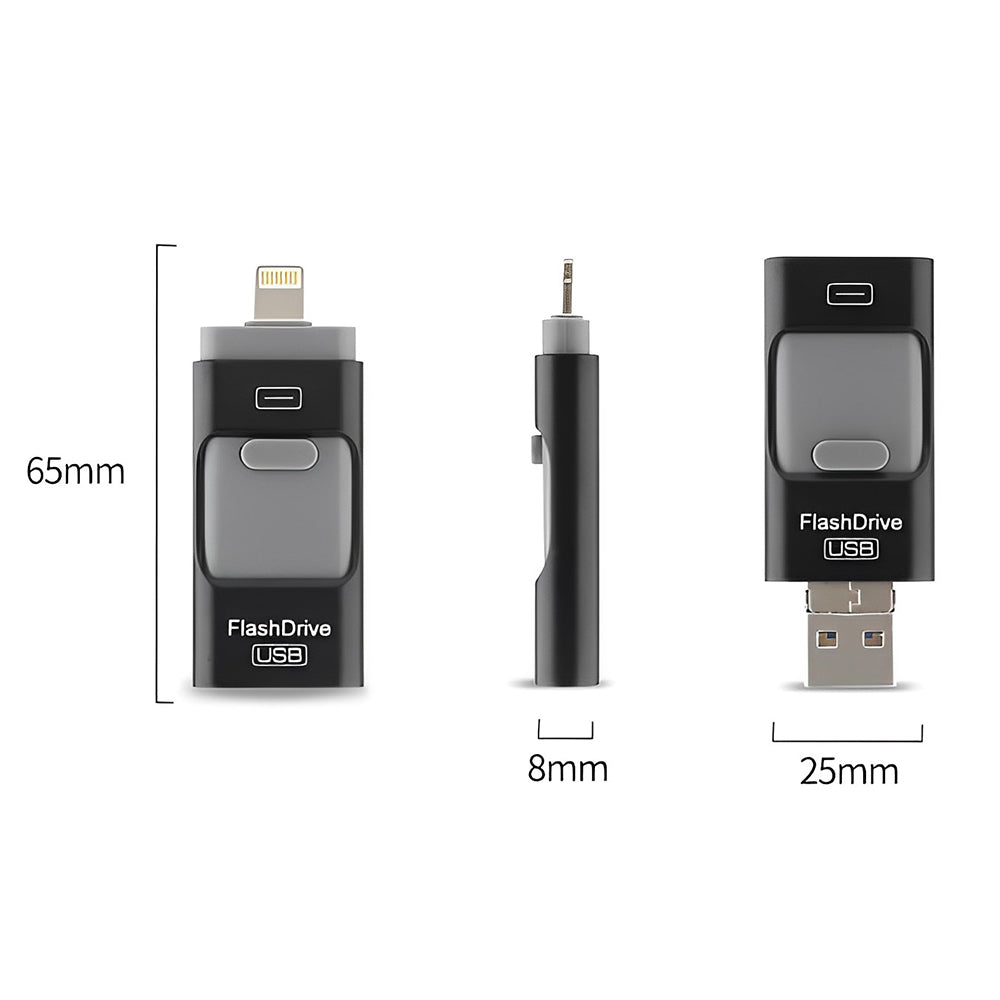 4-in-1 Hochgeschwindigkeits-USB-Multi-Drive-Flash-Laufwerk