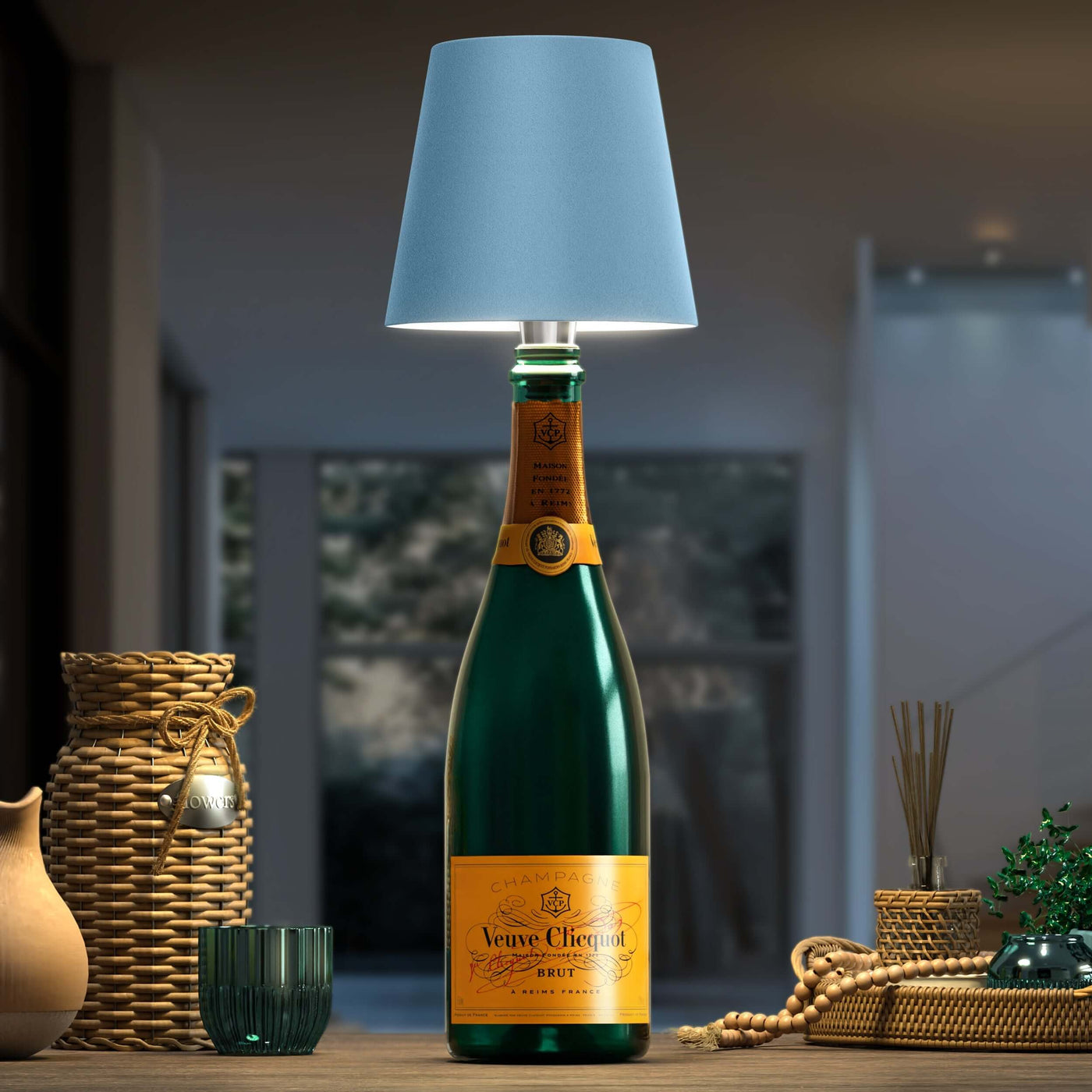 Kabellose Flaschenlampe – Stilvolle und originelle Beleuchtung