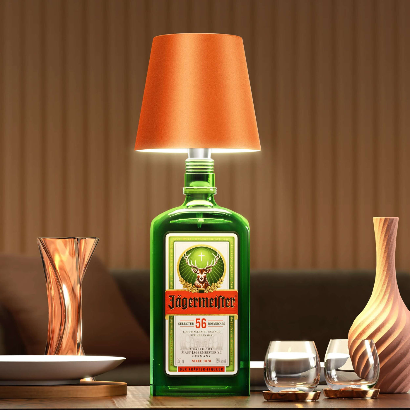 Kabellose Flaschenlampe – Stilvolle und originelle Beleuchtung