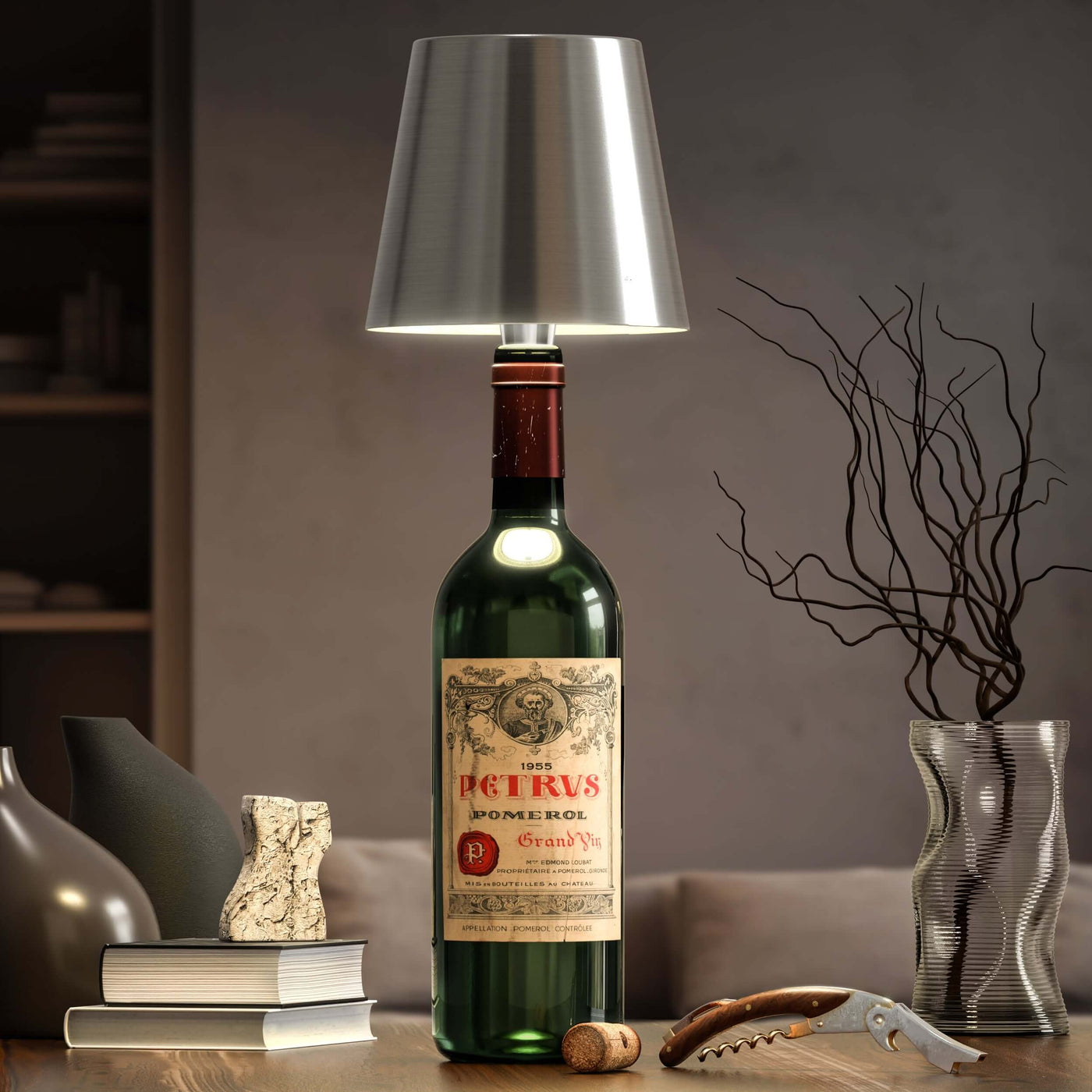 Kabellose Flaschenlampe – Stilvolle und originelle Beleuchtung