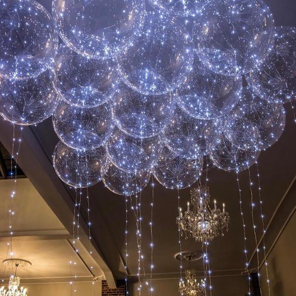 Wiederverwendbare LED-Luftballons für Geburtstagsfeiern, Hochzeiten und Abschlussbälle