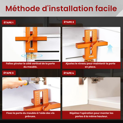 DoorAlign™ – Richten Sie Ihre Schranktüren schnell und fehlerfrei aus!