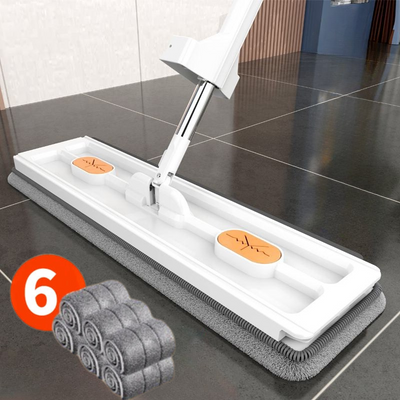 FlexiMop™ – 360° Wischmopp mit selbstwringendem Stiel