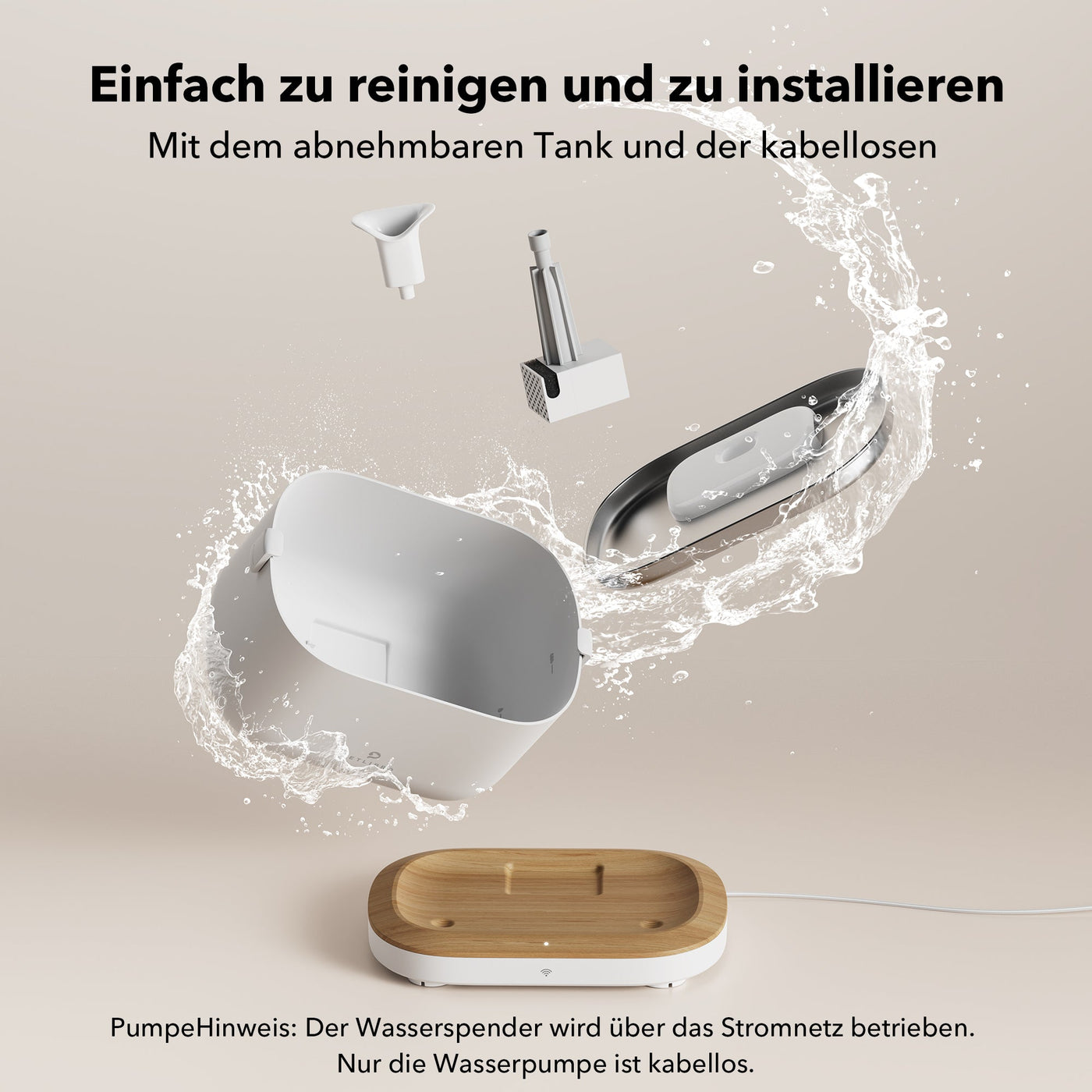 Dockstream Intelligenter Katzenbrunnen