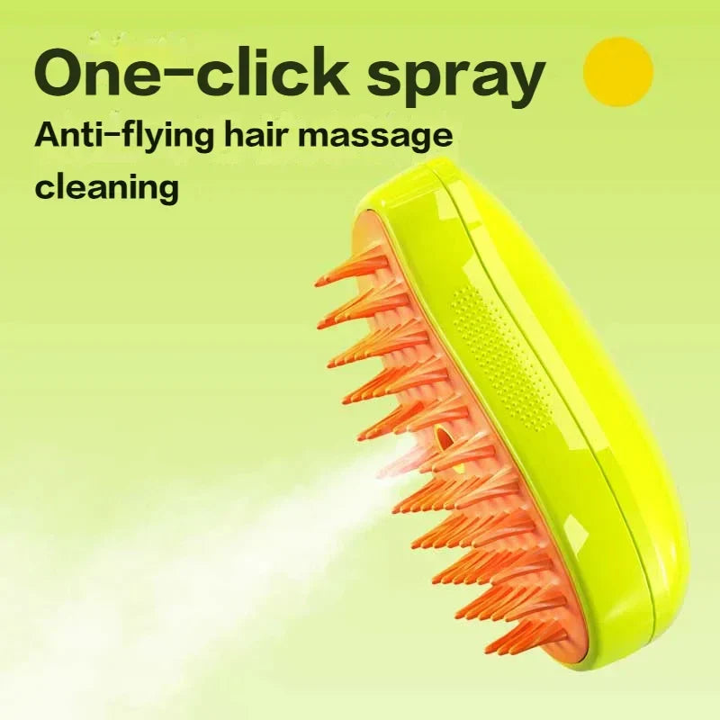 3-in-1 Steamy Katzenbürste