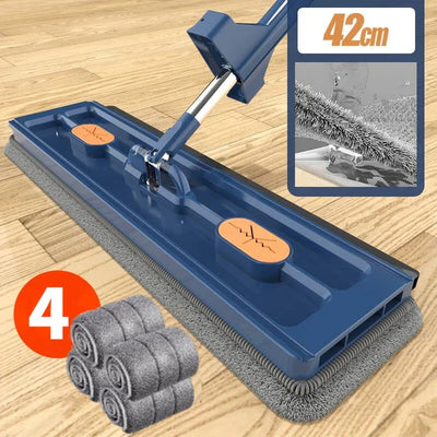 FlexiMop™ – 360° Wischmopp mit selbstwringendem Stiel