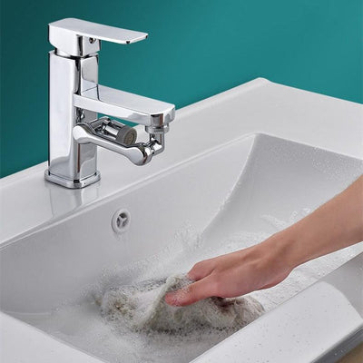 Rotierender Wasserhahn-Aufsatz für einfaches Reinigen