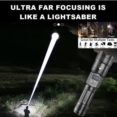 Ultrahelle LED-Taschenlampe – Für Outdoor & Notfälle