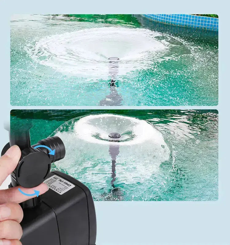 Vielseitige Gartenfontänenpumpe – Leiser Betrieb & Stimmungsvolle Wasserspiele