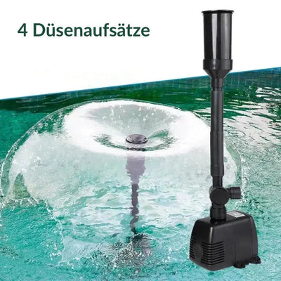 Vielseitige Gartenfontänenpumpe – Leiser Betrieb & Stimmungsvolle Wasserspiele