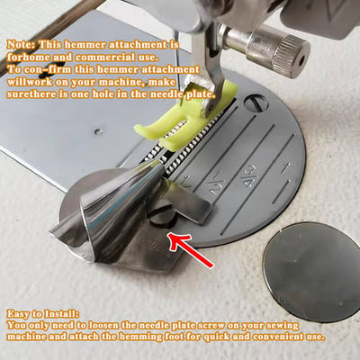 HeelMaster™ | Die ultimative Präzisions-Säumeinlage für perfekte Kanten