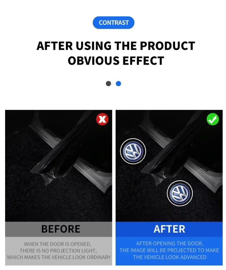 1+1 GRATIS | Auto LED™ – 3D Türbeleuchtung