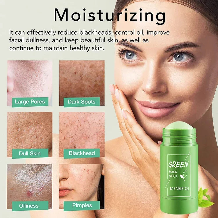 🌿Best Sale 49% off🌿Poreless Deep Cleanse Green Tea Mask -(Buy 2 Get 1 Free Now!💕)