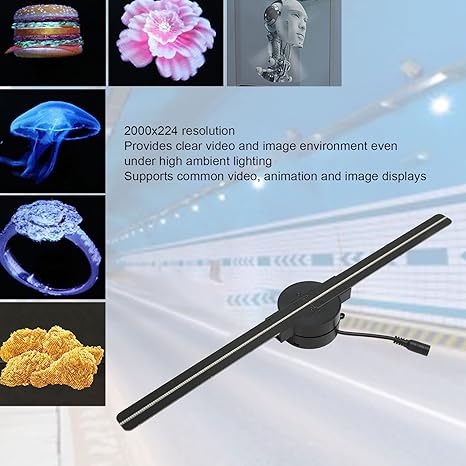 🎄3D Hologramm-LED-Ventilator-Projektor ✨✨ Heißer Verkauf: 60 % Rabatt & kostenloser Versand