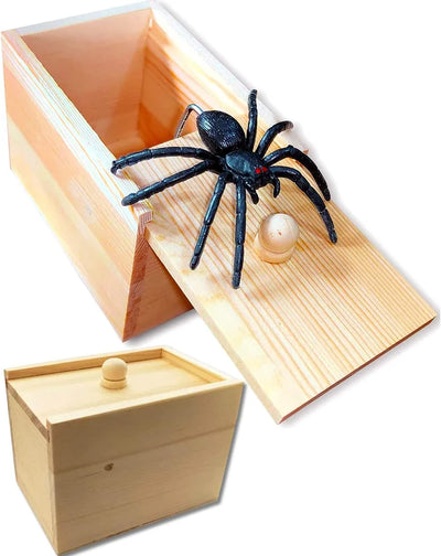 👻Halloween-Special-Geschenk🎁 Spinnen-Schreck-Prankbox🔥