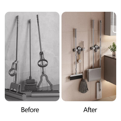 TidyGrip – Schwerlast-Besen- & Mopphalter