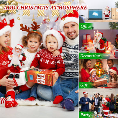 Elektrischer Tanzender Musik-Weihnachtsmann