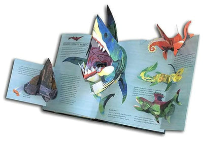 🔥HOT SALE 49% RABATT🦖3D Prähistorische Enzyklopädie der Dinosaurier und Haie: Das Ultimative Pop-Up📙HARDCOVER